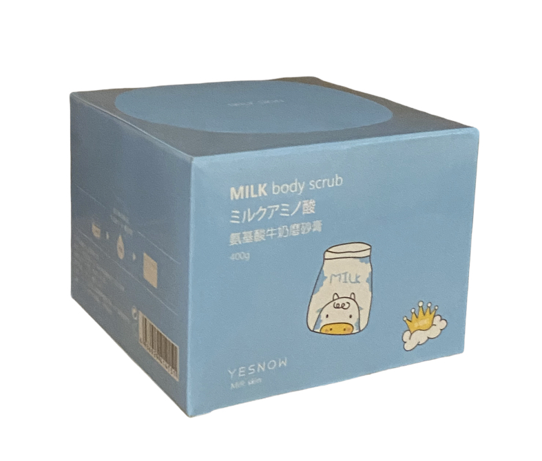 Exfoliante corporal de leche 400G YESNOW