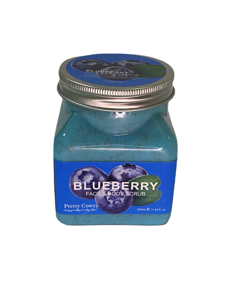 Exfoliante facial y corporal de moras azules 350 ml