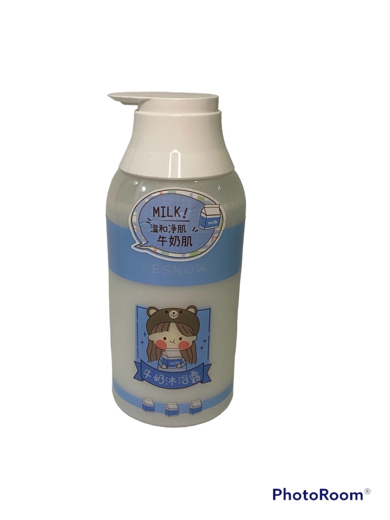 Jabón corporal de leche 500ml YESNOW