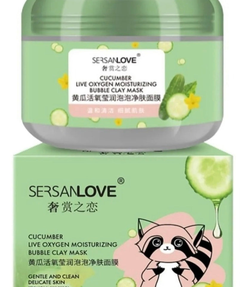 Mascarilla efervescente de pepino SERSANLOVE
