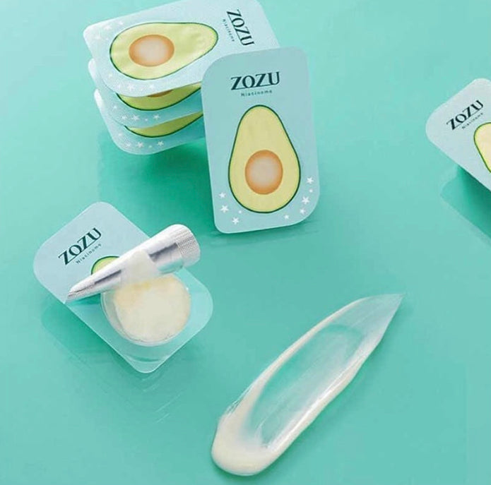 [6925346319477] Mascarilla nocturna de aguacate Caja con 8 piezas 5g c/u