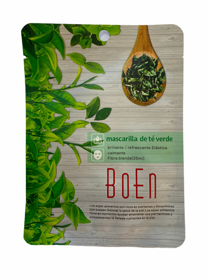 [6961242827448] Mascarilla de té verde BOEN