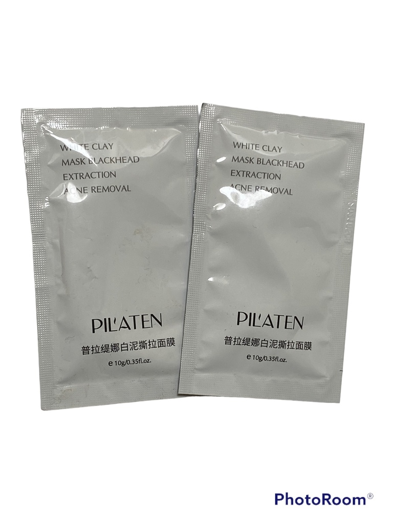 Mascarilla de barro blanco para eliminar puntos negros PIL'ATEN