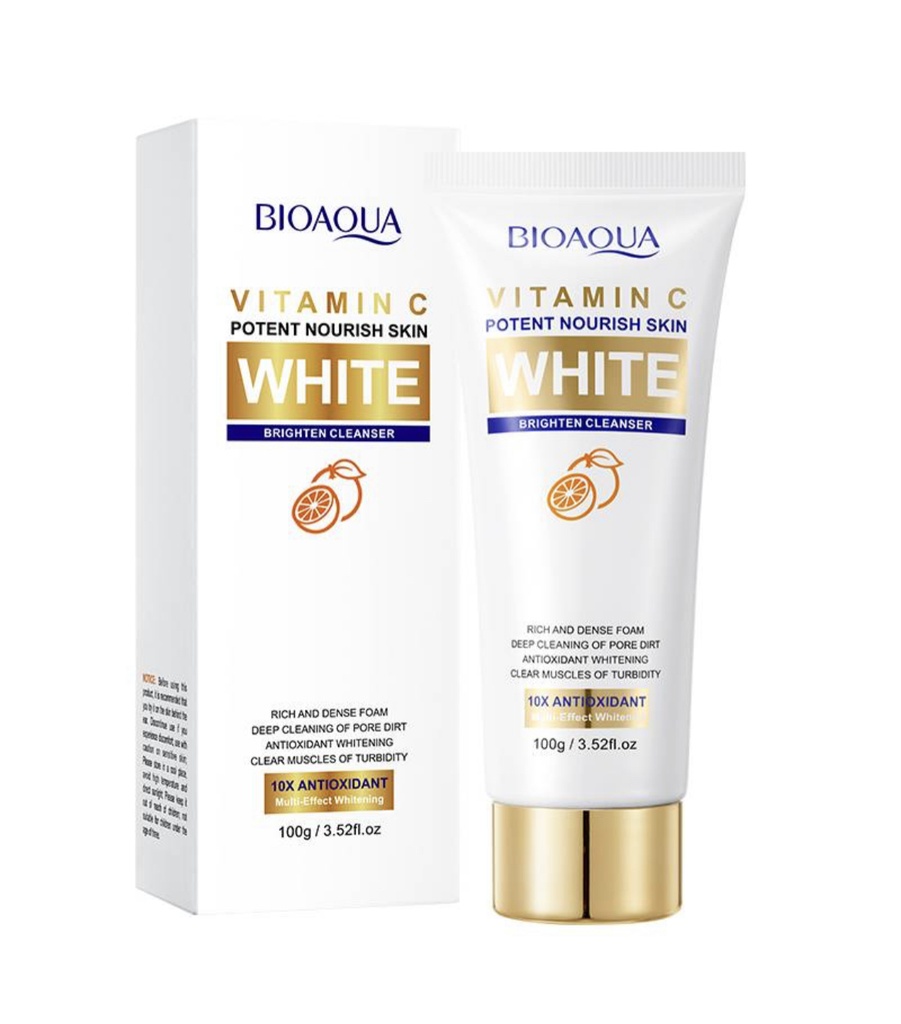 Espuma aclarante de vitamina C BIOAQUA 