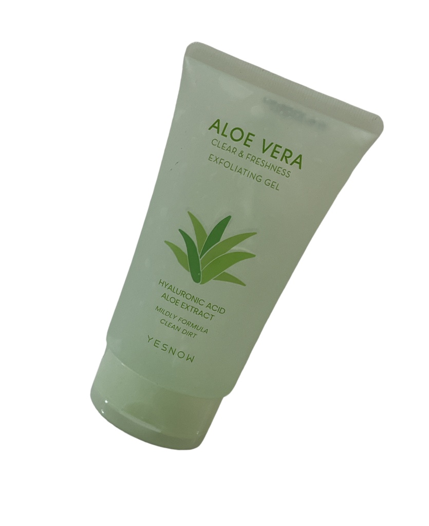 Exfoliante suave de Aloe 