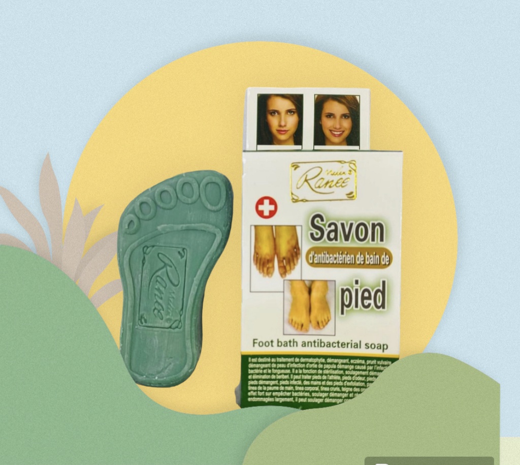 Jabón antiséptico para pies 
