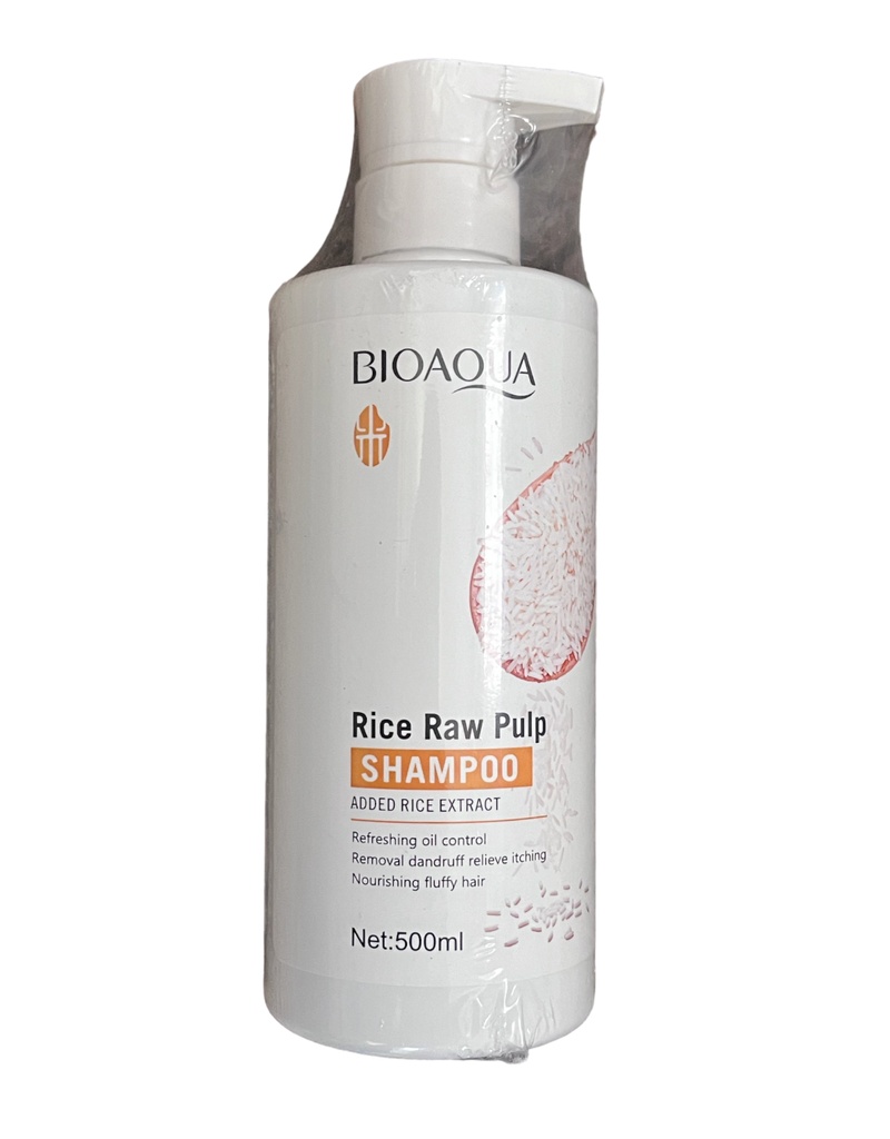 Shampoo de arroz BIOAQUA 