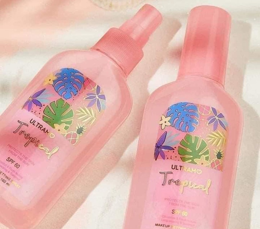 Fijador de maquillaje con FPS60