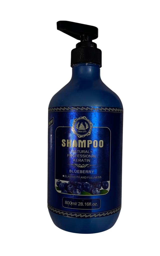 Shampoo de blueberry 