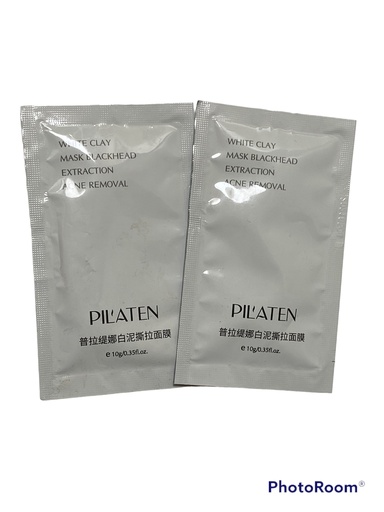 [6956219101622] Mascarilla de barro blanco para eliminar puntos negros PIL'ATEN